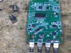 Sonoff POWR316D circuit board with visible electronic components.