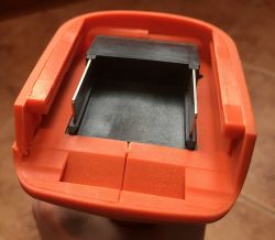 Design and printing of an adapter/cap for the Makita BL1830 18V battery pack
