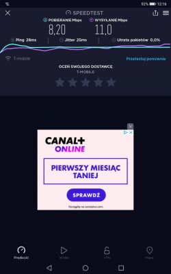 Dobór operatora dla lokalizacji 52.0475163438836, 23.134999055934546 z routerem b818