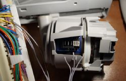 Bosch SPS podłączenie grzałki - Podłączenie pompogrzałki w zmywarce Bosch SPS53