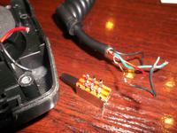 Alan 199a - Jak przylutować urwane przewody mikrofonu?