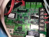 Centrala wentylacyjna Samsung - Spalona płytka na centrali wentylacyjnej