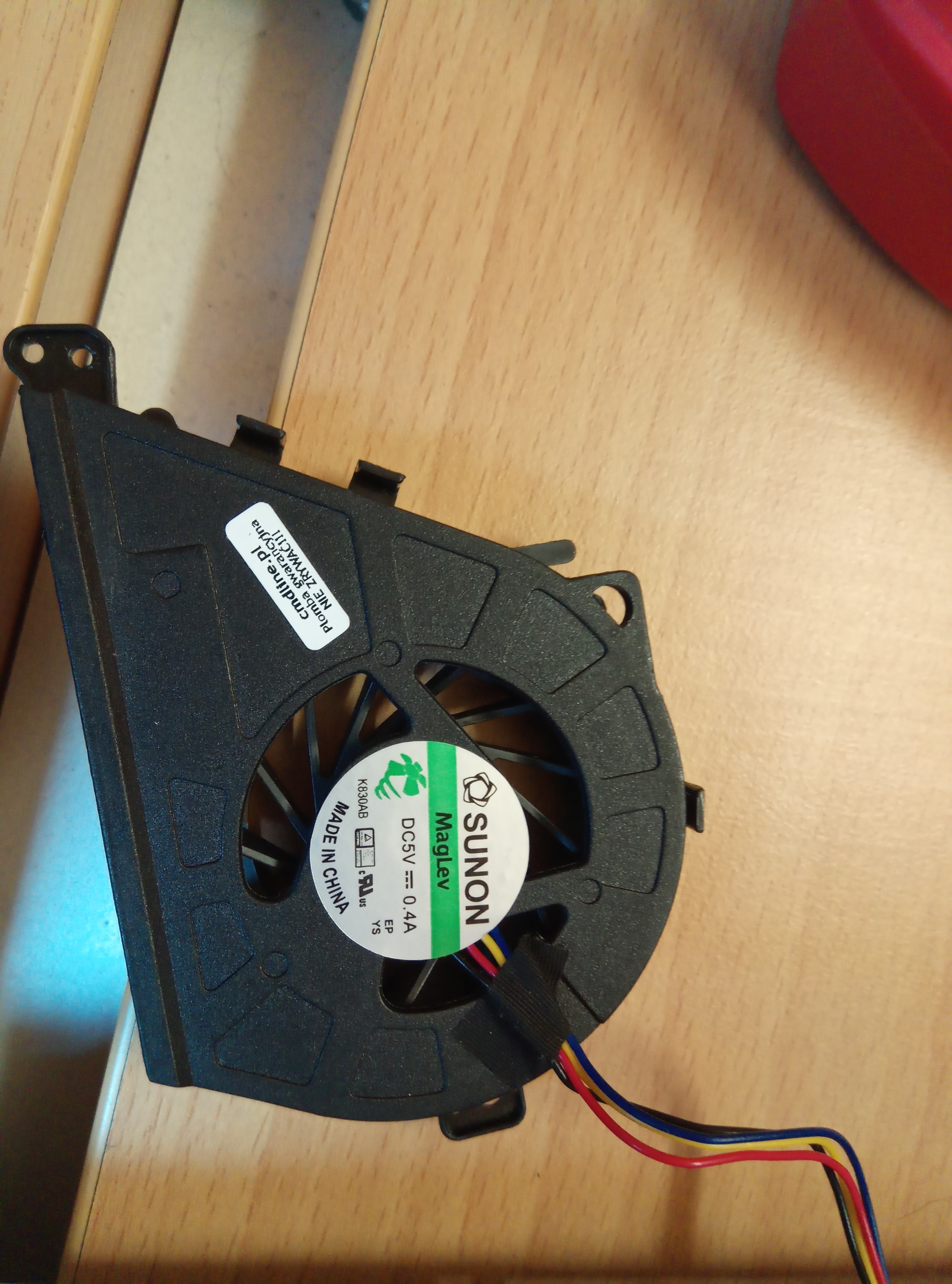 [Rozwiązano] Dell E5340 - Wentylator CPU nie działa po wymianie ...