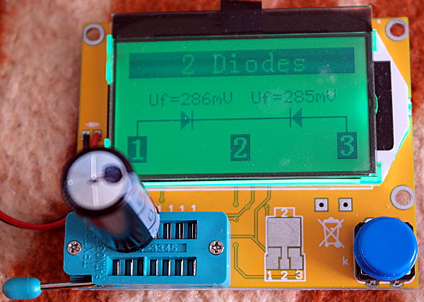 LCR-T4 electronics components tester ATMega328 - Test and Review