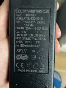 Sterownik oswietlenia led do akwarium - element wykonawczy