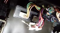 lock control unit (Micra K11) - cube diagram, disconnected cables