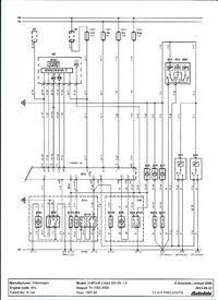 Golf IV 1.9TDI - Nie migają kierunki po zamknięciu, vag moduł, Blok 11- otwarty