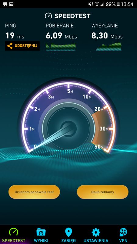Niska prędkość internetu T-mobile do 20 Mb/s na routerze Huawei B525 - co robić?