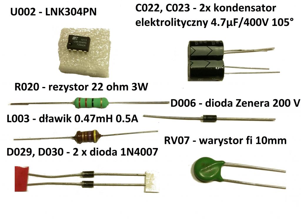 Whirlpool L1373 - Poszukuję transformatora do zasilacza pralki