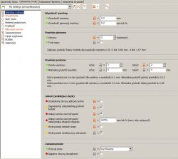 Dziwne wydruki na drukarce Ender 3 Pro z Bltouch używając filamentu Print-Me EcoLine PLA