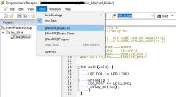 WinAVR toolchain, makefile, programator i symulacja w Atmel Studio 7 [Poradnik]