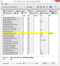 Samsung HM641JX - Czy warto się martwić parametrem Calibration Retry Count 1293?
