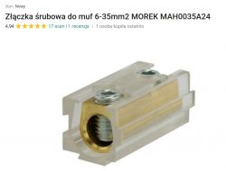 Złączka śrubowa do muf 6-35mm2 MOREK MAH0035A24.