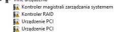 Lista urządzeń z problemami sterowników w Menedżerze urządzeń