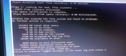 Ekran z wynikami skanowania systemu plików w Windows.
