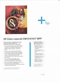 HP Color LaserJet 1017CM MFP - Czarny kolor źle drukuje - czy warto serwisować? HP Color LaserJet 1017CM MFP - Czarny kolor źle drukuje - czy warto serwisować?