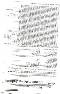 HP 436/435/278/285 - Nierównomierne rozprowadzanie tonera, czarne fale na wydruku