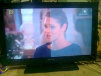 TV Sony KDL-32BX420 - Solaryzacja i jasność na połowie ekranu, matryca AU T315HW04 V.C