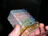 EPSON STYUS PHOTO 1400 - System ciss, ciągle mruga kropelka, nie wykrywa