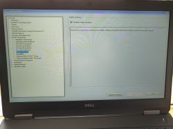 Dell E5570 - Długie ładowanie BIOS przy starcie z SSD XPG SX6000