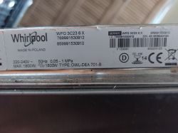 Zmywarka Whirlpool WFO3C236X - 3 razy sygnał dźwiękowy, miga dioda