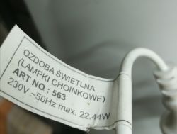 Lampki choinkowe led - heeelp - Lampki choinkowe Led - brak lutownicy,