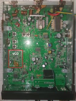 Alan 100 plus (Rev. 8.5) - Strojenie VCO, brak nadawania po wyłączeniu radia