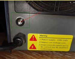 Ozonator - nie działa, prawdopodobna przyczyna, brak bezpiecznika