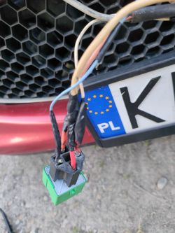 Wentylator Peugeot 206 2003r 1.6 pb 109km: problem z przekaźnikami, rezystorem i wiązką