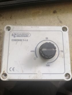 Dasko DSS2 T-1.5 - regulator obrotów silnika - identyfikacja rezystora.