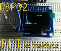 FFT w praktyce z wykorzystaniem ESP32 i Arduino.