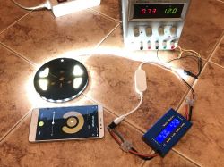 WiFi SmartLife ściemniacz jednokolorowego paska LED - test, wnętrze, schemat WiFi SmartLife ściemniacz jednokolorowego paska LED - test, wnętrze, schemat