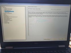 Dell E5570 - Długie ładowanie BIOS przy starcie z SSD XPG SX6000