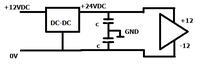 Jak uzyskać napięcie symetryczne ±12V z pojedynczego zasilania 12V do wzmacniacza operacyjnego?