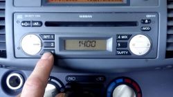 Emulator CDC dla radia Blaupunkt w Nissan Micra K12