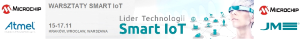 [15-17.11.2016] Warsztaty Smart IoT Microchip - Kraków, Wrocław, Warszawa.