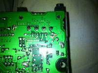 Clarion PU-164A - Jak naprawić brak podświetlenia po usunięciu opornika?