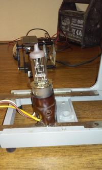 [Inne] Spalona żarówka do rzutnik do slajdów "PROFIL S"