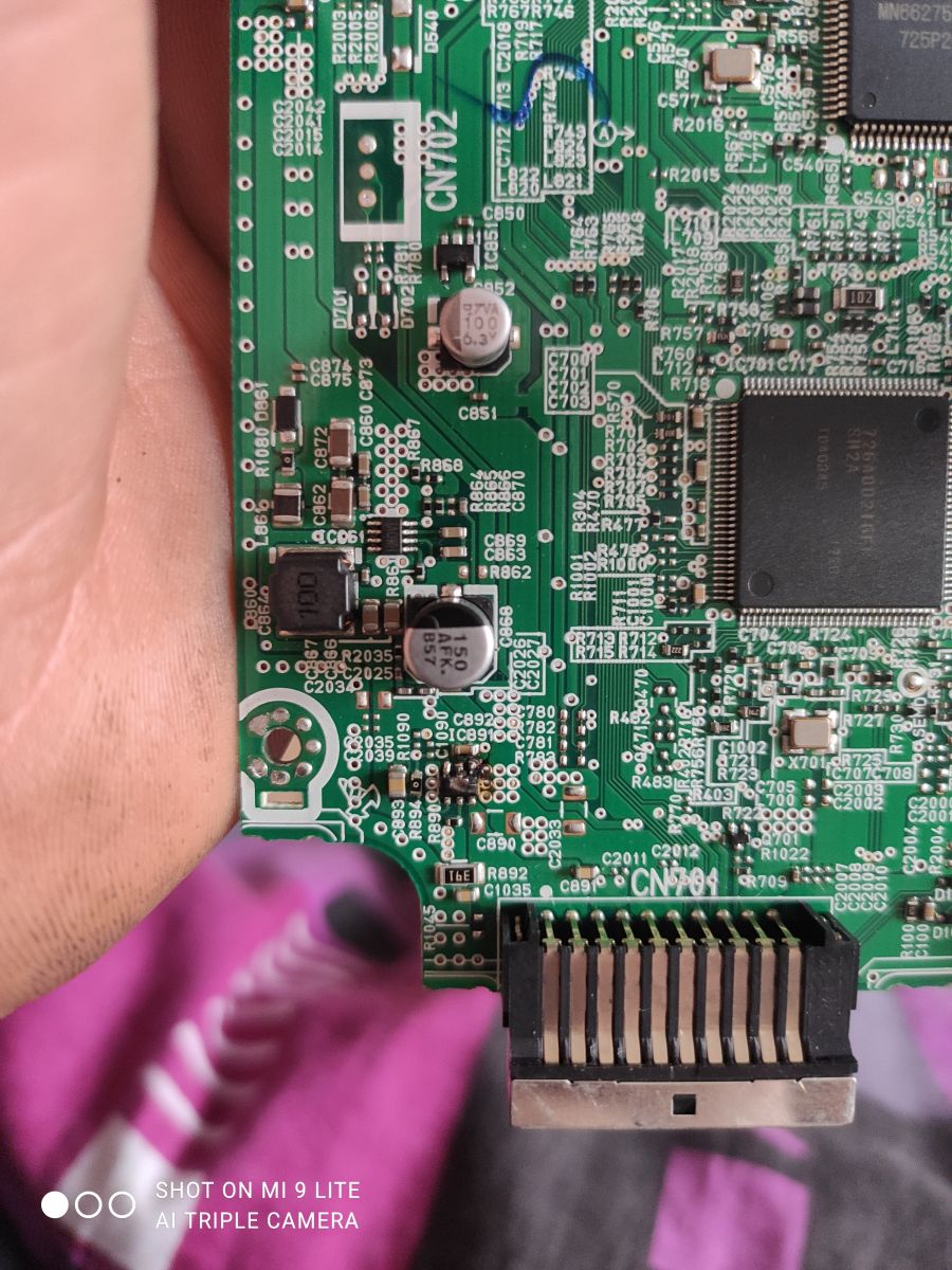 JVC KD-482 - Dym z radia, uszkodzona płyta - jaka część do