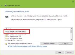 Gdzie znaleźć sterowniki do HP DeskJet 5550 na Win 7 64-bit?