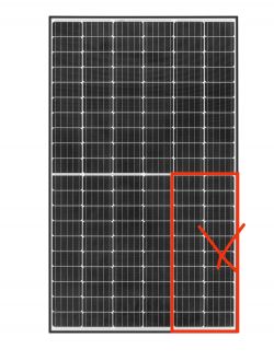 Odcinanie pół sekcji w panelach 445W bifacial Astroenergy: z 32V na 40V, czy to możliwe?
