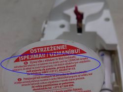 AIR WICK Fresh Matic - działa jeden raz i pali się czerwona dioda.