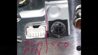 Clarion QY5002S - Anschließen einer CCD-Rückfahrkamera, Steckertyp Clarion QY5002S - Anschließen einer CCD-Rückfahrkamera, Steckertyp