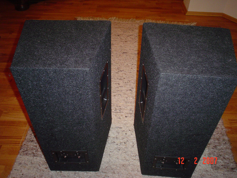 Nadstawki estradowe na Celestion Truvox 1225 + Tonsil GDWT