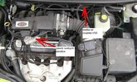 Ford Ka - źle działa zawór biegu jałowego.