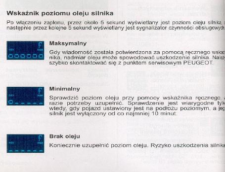 palący sie serwis w peugeocie 406hdi