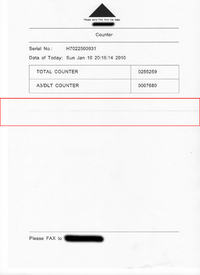 Ricoh Aficio 1035 - czarny pasek na kopii, przyczyny i diagnoza problemu