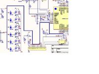 atmega16 -na jednym porcie LCD i klawiatura