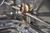 Zmywarka Electrolux ESL499 wysoka temp. stopiła kółka kosza