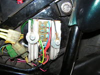 Honda CB500 regulator napięcia motocykla + dojazd na uszkodzonym regulatorze
